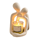 thumbnail image 2 of Lámpara de mesa con estatua de pareja nórdica, accesorios de decoración para dormitorio, decoración estética para el hogar y Navidad, dorada, 2 of 4