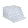 thumbnail image 2 of Tnarru Earring Organizer with 5 Drawers Earring Display Box Bead Organizer Showcase Acrylic Jewelry Box for Brooch, Rings, Bracelet,, 2 of 8