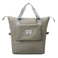 thumbnail image 1 of Bolsa de viaje Nikou elegante moderna suave impermeable para deportes gimnasio gris neutro tamaño libre, 1 of 12