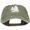Olive, variant on Snowy Christmas Trees Embroidered Washed Cap - Black OSFM
