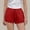 B_ Red, variant on Mwjwdo Flowy Shorts for Girls Plus Size Yoga Sport Pants Casual Kids Summer Elastic Waist Lace Trim Comfy Beach Vacation Trousers Dark Blue 5 Years