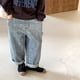 thumbnail image 2 of Spring Autumn Children's Jeans 1-6Y Korean Style Print Denim Pants for Girls Boys Baby  Loose Trousers Kid's Clothing, 2 of 6