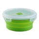 thumbnail image 3 of cuencos plegables Contenedor De Alimentos Redondo Almacenamiento Plegable Tazón De Camping Microondas Refrigerador Grande 800ML Verde grande 800ML verde Magideal cuencos plegables, 3 of 5
