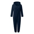 thumbnail image 2 of Aayomet Winter Coats For Women Women's Packable Hooded Rain Jacket with Bow,Dark Blue 4XL, 2 of 5