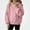 Pink, variant on ITSAME Girls Hooded Sweatshirt (3-16) Polka Dot Print Loose Fit Long Sleeve Fall Winter Fashion Versatile Hoodie Size 9