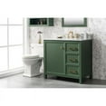 thumbnail image 2 of Legion Furniture 36" MDF/Veneer Wood Sink Vanity Cabinet - Vogue Green, 2 of 11