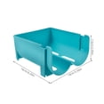 thumbnail image 2 of unbranded Estante De Almacenamiento Azul Para Y Con Apilable Para Cocina Y Bar, 2 of 6