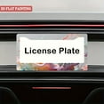 thumbnail image 5 of 1Pack License Plate Frames with Pastel Color Fluid Art Pattern Includes Screws & Caps Full Accessories Included Size 6.3x12.2inch(16x31cm), 5 of 8