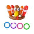 thumbnail image 2 of Juguete de sombrero inflable, sombrero de juego con 4 anillos Juego de fiesta para actividades interiores al aire libre, actividades familiares,, 2 of 8