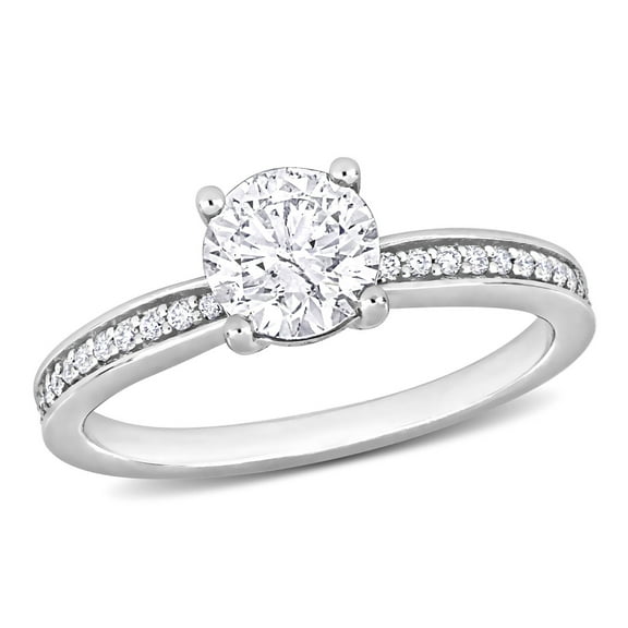 Everly Women's Diamond 14K White Gold Engagement Ring
