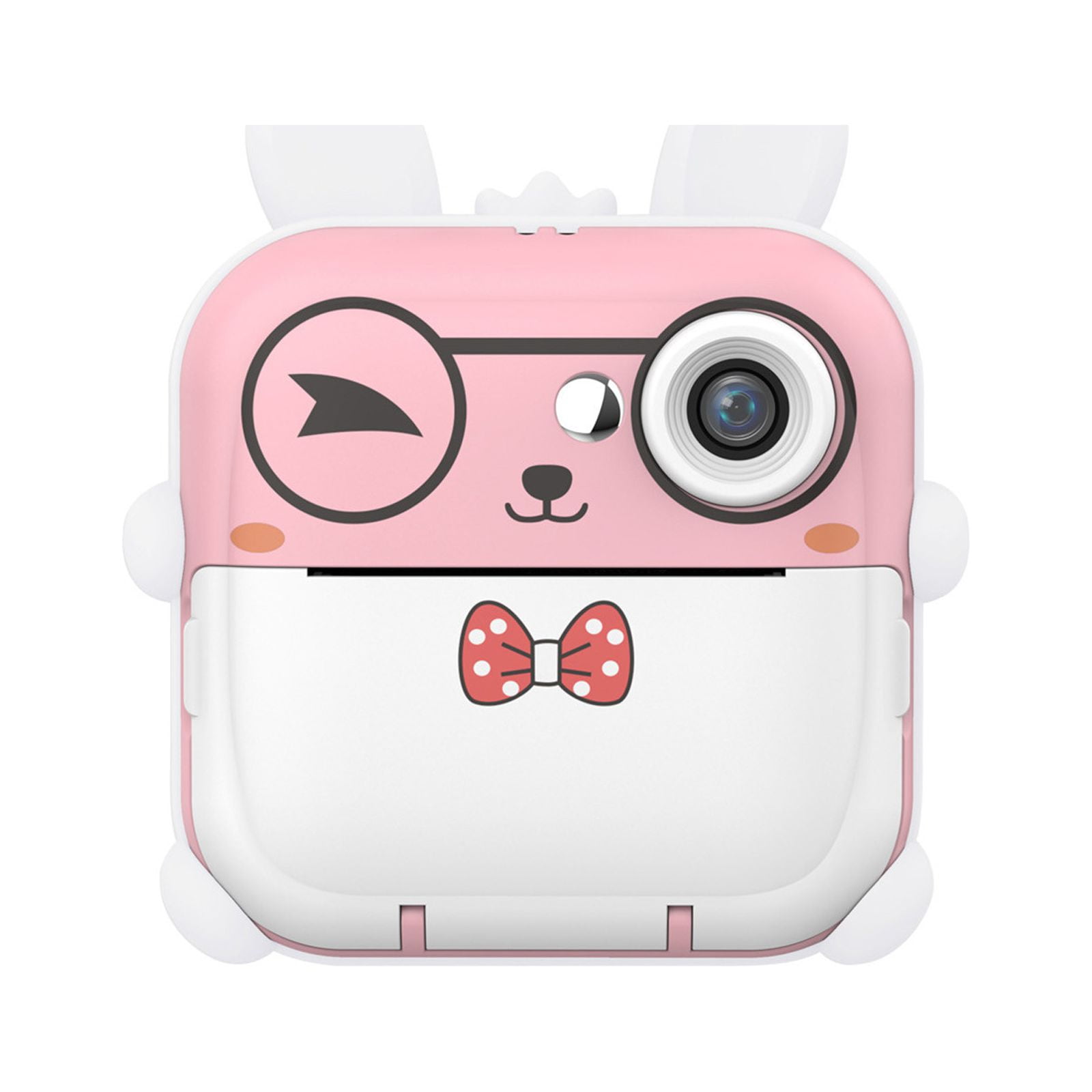 Taicans ‌Kids Instant Print Camera 1080P HD - Mini Camera with 180° Reversible Lens,DIY Coloring,2.0" Screen,Rechargeable,Photo Printer Toy Christmas Birthday Gift for Children Boys Girls Age 3-12