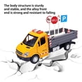 thumbnail image 4 of FEOLGEHLY Construction Cement Mixer Toy Truck for Boys, Heavy Duty Cement Mixer Truck for Pretend Play, Alloy Realistic Pull Back Truck with Lights and Sound, Perfect Birthday for Toddlers Ages 3-8, 4 of 8