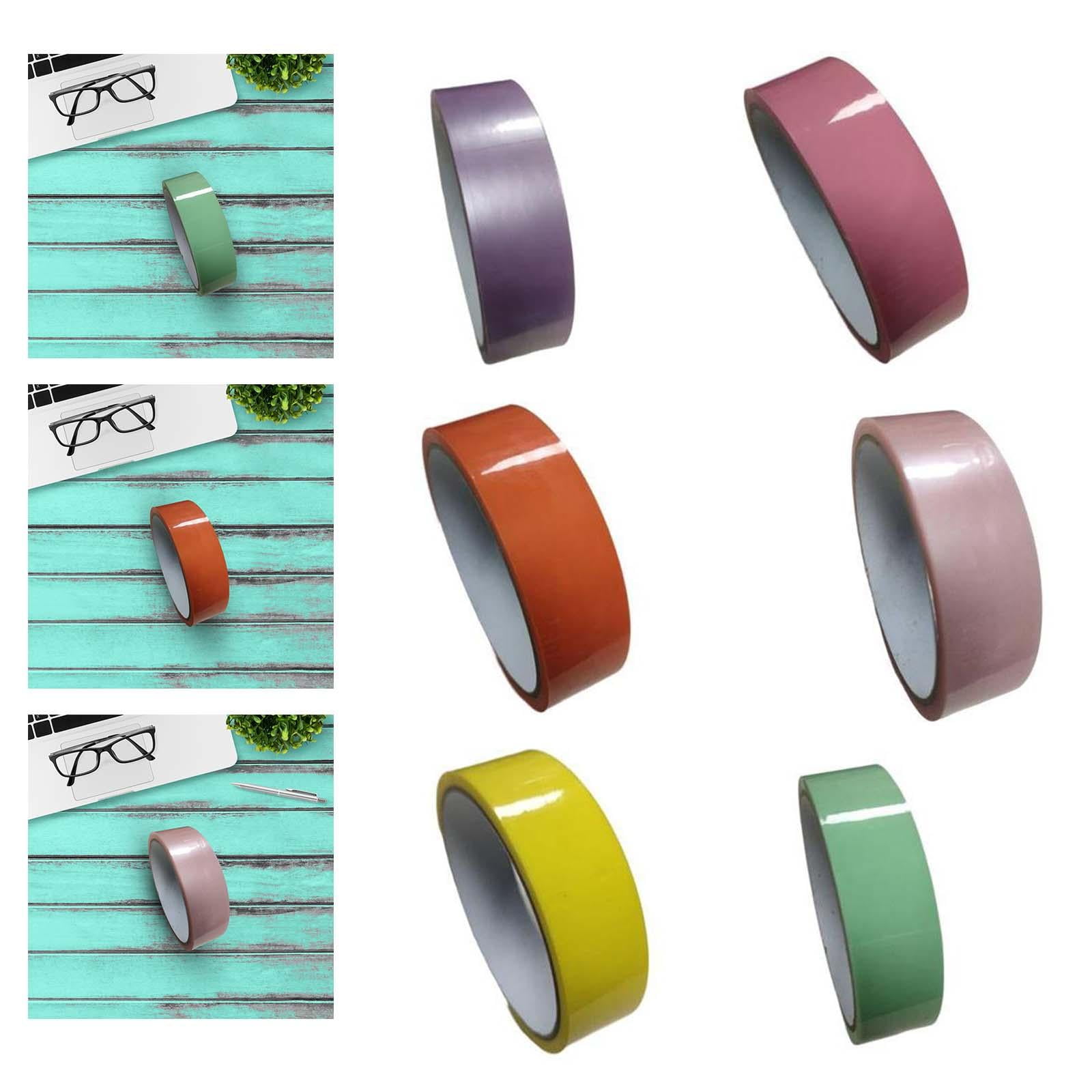 6 Pieces Sticky Ball Tapes Colored Relaxing DIY Crafts Accessories for Gifts Adult Party Birthday Home , Style A, as described