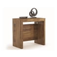 thumbnail image 4 of Modern Erika Engineered Wood Italian Extendable Console Table in Brown, 4 of 6