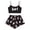 T145-Dark Green, variant on Cdudpw Women Halloween 2 Piece Pajamas Set Sexy Cute Print Sleeveless Cami Crop Top Elastic High Rise Shorts Loungewear Outfits(T145-Dark Green)