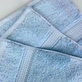 thumbnail image 5 of Superior 800 GSM Egyptian Cotton Heavyweight Bath Sheet Set of 2, Light Blue, 5 of 10