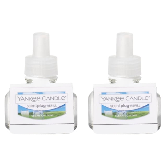 Recarga Yankee Candle ScentPlug Algodón Limpio 2 Paquetes