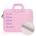 thumbnail image 2 of Liquidation! Sac à Main d'Ordinateur Portable de Mode pour la Maison en Suède Rose 13 Pouces, 2 of 7