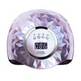 thumbnail image 1 of Lámpara de uñas UV LED para esmalte de uñas en gel con 4 temporizadores, 60 LED, 120 W, sensor inteligente, máquina de manicura profesional para salón de manicura, color morado, 1 of 5