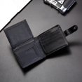 thumbnail image 4 of Cartera corta de cuero suave de PU con ranura para múltiples tarjetas informal de negocios para hombre Tonnylam, 4 of 9