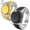Black, variant on Style Ring 316L Stainless Steel Round Square Flat Top Classic CZ I Love You Engraved