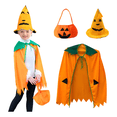 thumbnail image 1 of Disfraz De Calabaza Halloween Para Niños Disfraz De Cosplay Xtellar naranja, 1 of 4