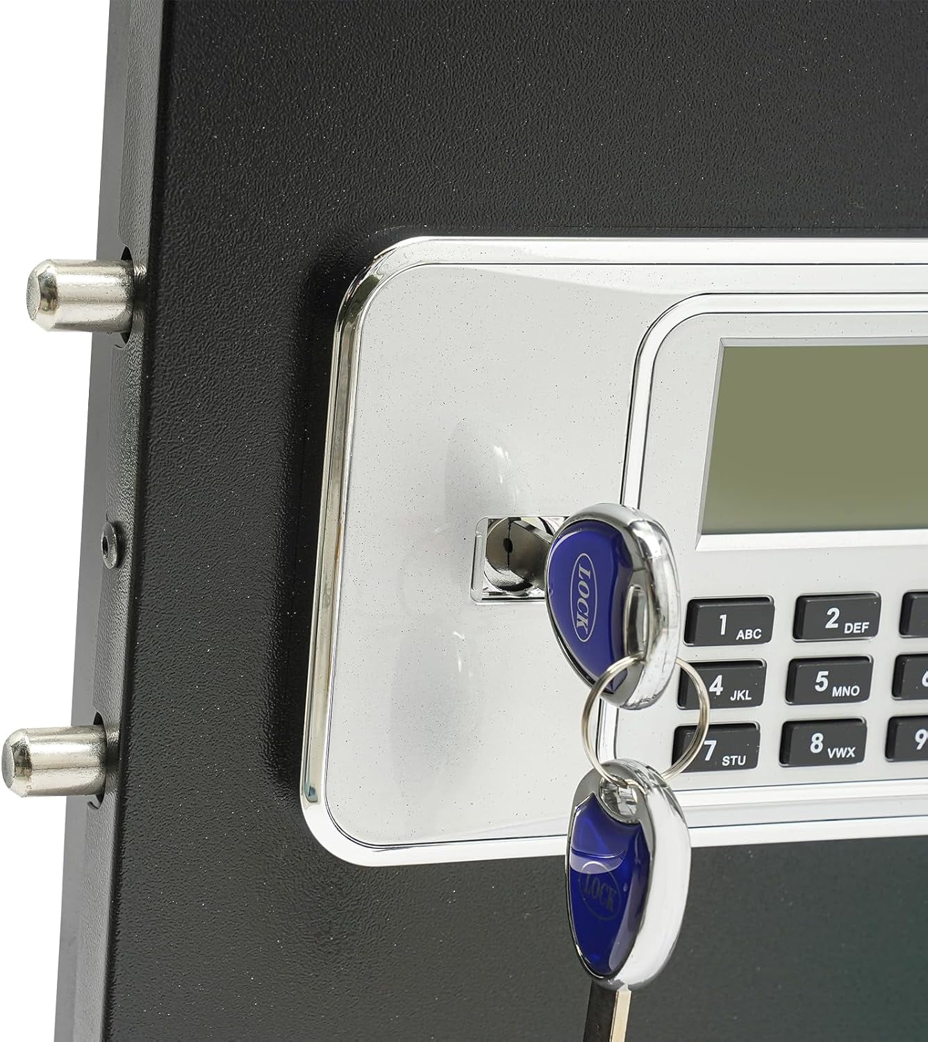 160 Position Wall Mount Large Key Lock Box, Steel Key Cabinet with Dual Lock, Rust-Resistant Key Organizer for Property Management, Hotels, Offices, Real Estate & Car Rental