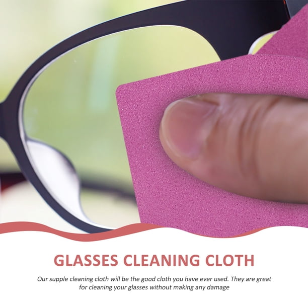 Paños De Microfibra Para Limpiar Lentes - Pack De 6 Con Diseño De Flores, Ideal Para Gafas, Cámaras Y Pantallas