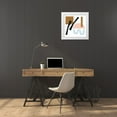 thumbnail image 3 of Popp, Grace 26x26 White Modern Wood Framed Museum Art Print Titled - Informal Formation IV, 3 of 4