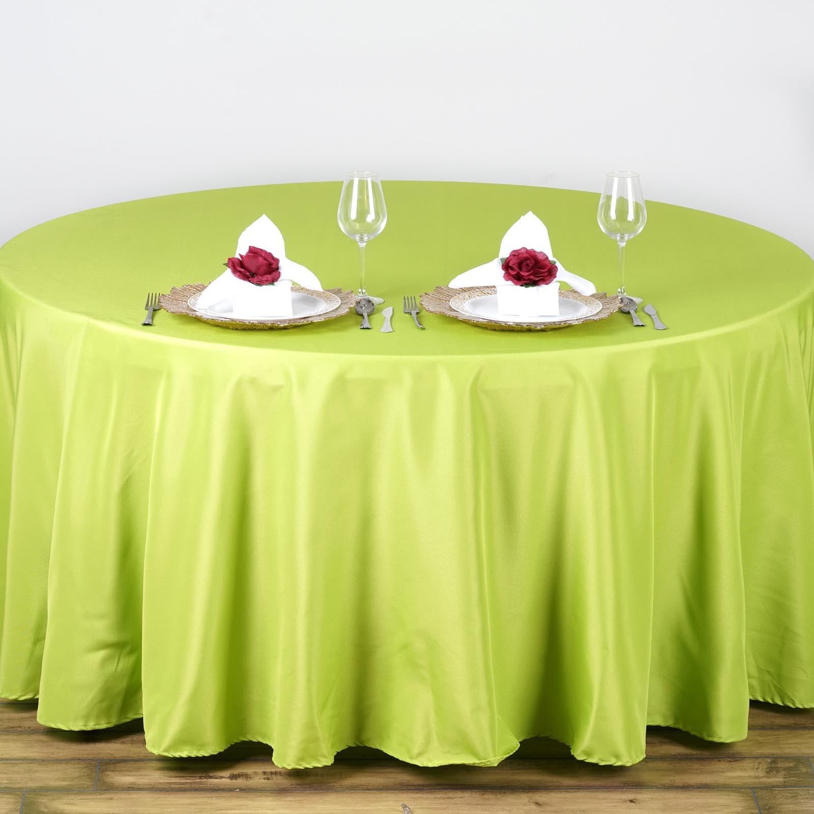 Efavormart 90" Round Polyester Tablecloth for Kitchen Dining Catering