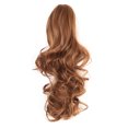 thumbnail image 2 of LELINTA Women 18" Long Wave Claw Jaw Ponytail Hair Extension Piece 170g, 2 of 5