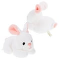 thumbnail image 5 of SWETRACE 1Pack Plush Bunny Stuffed Rabbit Toy White PP Cotton Children Home Decoration 11.8X8.7X6.7in, 5 of 5