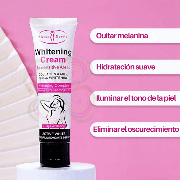 Crema Blanqueadora Axilas Con Leche Colágeno Aichun Beauty | Walmart en  línea