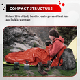 thumbnail image 4 of Emergency Sleeping Bag 2 Person Thermal Bivy Sack for Camping Hiking, 4 of 8