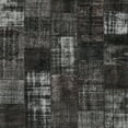 thumbnail image 1 of Ahgly Company Indoor Square Contemporary Mid Gray Patchwork Area Rugs, 5' Square, 1 of 6
