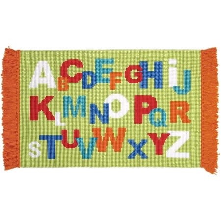 Tug Kit - Vervaco® Alphabet Rug Needlepoint Kit