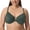 Midnight Emerald, variant on Women's Front Closure Racerback Bras Underwire Unlined