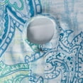 thumbnail image 2 of DII 60x120" Fabric Paisley Print Tablecloth with Zipper in Watercolor Blue, 2 of 7