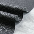 thumbnail image 4 of Synthetic Leather Fabric Marine Vinyl Waterproof for Car Seat,Pillow,Crafts DIY Sew Black 1/2yard, 4 of 5