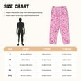 thumbnail image 2 of Salouo Breast Cancer Awareness2 Print Women's Pajama Pants Casual Loose Sweatpants PJs Flowy Pants Drawstring Palazzo for Women Wide Leg Pants Lounge Pajama -Small, 2 of 8