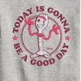 thumbnail image 3 of Toy Story 4 - Today Is Gonna Be A Good Day Forky - Toddler & Youth Crewneck Fleece Sweatshirt, 3 of 5