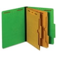 thumbnail image 2 of Pendaflex, PFX24083P, Pocket Divider Classification Folders, 10 / Box, Dark Green, 2 of 2