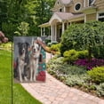 thumbnail image 6 of 12x18 inch Double-Sided Garden Flags Banners Vibrant Outdoor Decor for House Patio Outdoor Dogs and Doghouses, 6 of 6