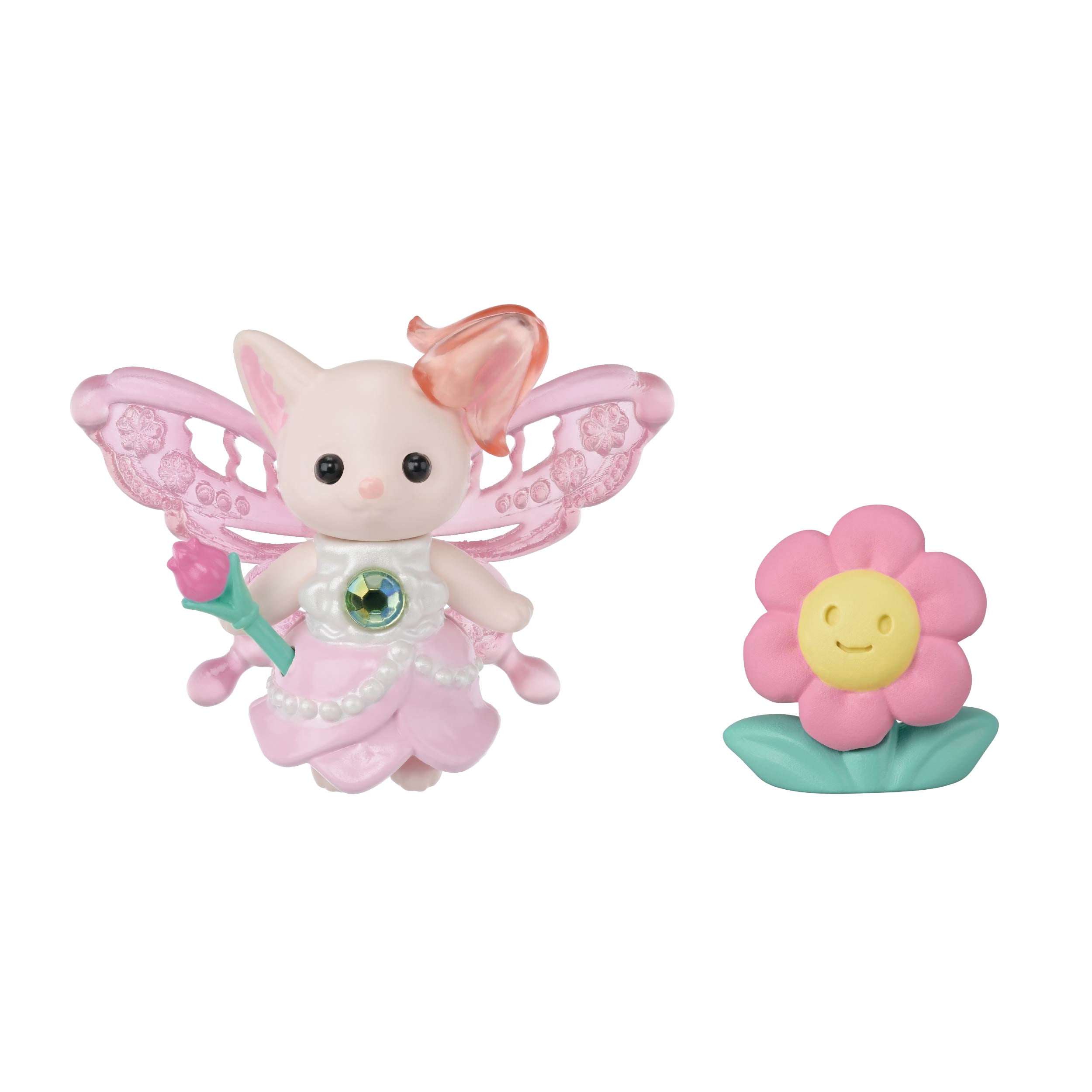 Calico Critters Fairytale Tower, Dollhouse Playset with 1 Collectible Doll Figure