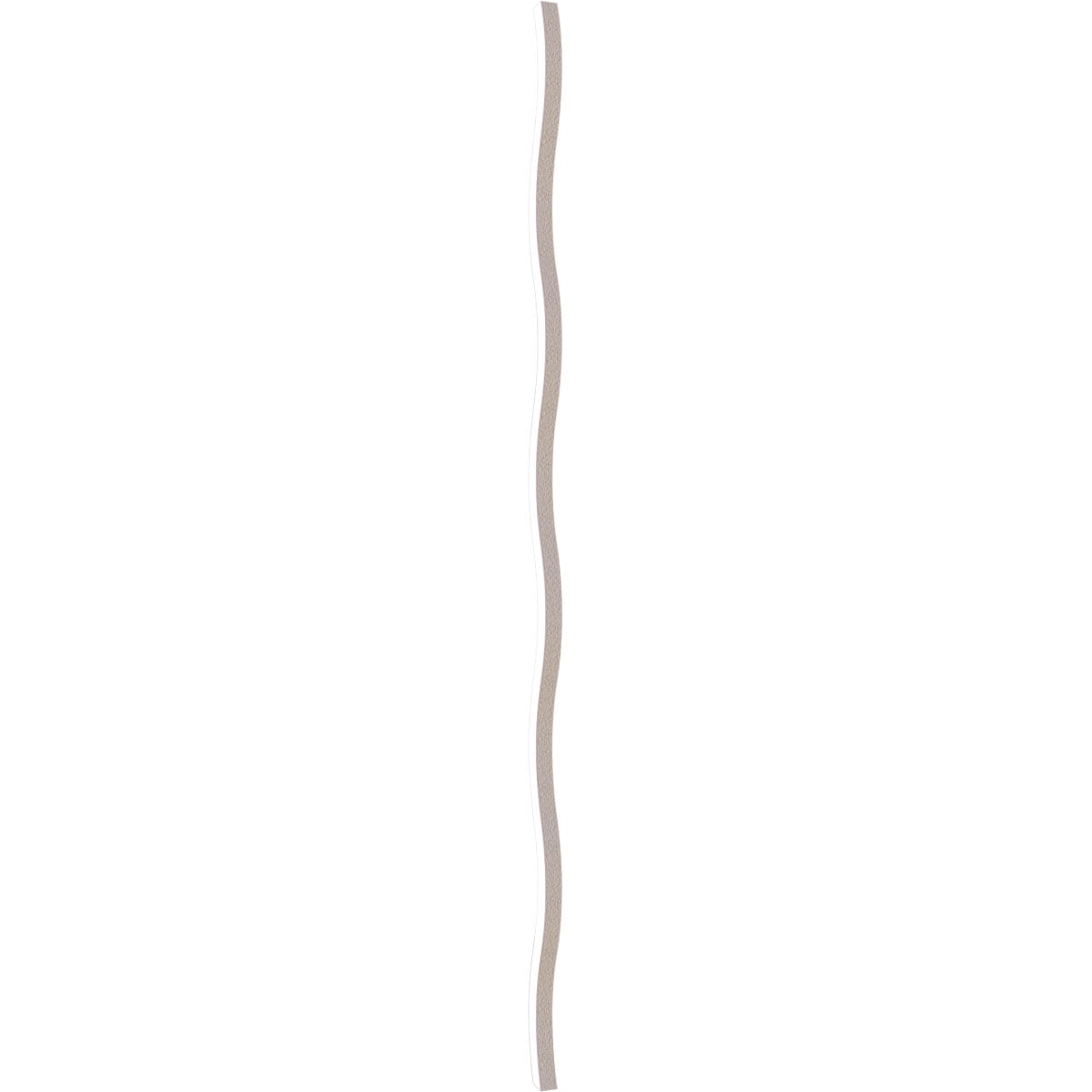 Ekena Millwork 47"H x 3/4"T Yukon PVC Adjustable Decorative Slat Wall Panel Kit, Unfinished (contains 42 Slats)