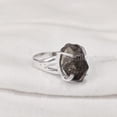thumbnail image 3 of Natural Smoky Quartz Ring, Rough Quartz Gemstone Ring, Birthstone, Boho Gypsy Ring, 925 Sterling Silver, Womens Ring, Christmas, Thanksgiving, Handmade, Statement Jewelry, Rough Gemstone Jewelry, 3 of 5