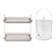 thumbnail image 3 of Dispensador de bebidas con espita, hervidor frío con grifo, contenedor de , dispensador de bebidas con estante de almacenamiento para bebidas 3.5L blanco, 3 of 9