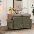 thumbnail image 6 of Grey Loveseat with 600lbs Weight Capacity / Strong Seating for Living Areas, 6 of 6