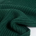 thumbnail image 6 of Ediodpoh Fashion Winter Warm Solid Color Knitted Wrap Scarf Crochet Thick Shawl Cape with Sleeves for Women Green, 6 of 8