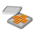 thumbnail image 4 of BELOVING Solitaire Board Game Traditional Classical Chess Mind Game for Party Friends Orange, 4 of 10